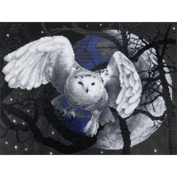 Diamond Painting Flying Owl - Freyja Crystal