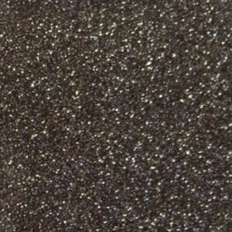 Flexfolie glitter Silver Black G0061