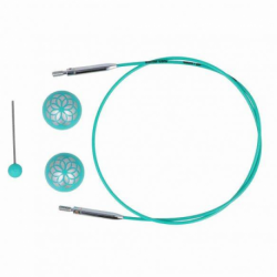 KnitPro Swivel 360° Verwis. kabel voor 40cm naald