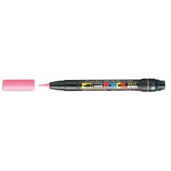 Viltstift Posca  penseel punt 1-10mm roze