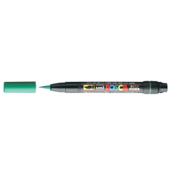 Viltstift Posca  penseel punt 1-10mm groen