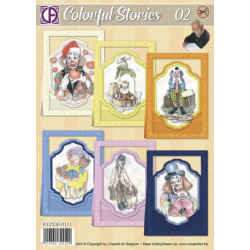 Kaartpakket Colorful Stories 02