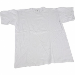 T-shirt wit XL 59 cm breed ronde hals