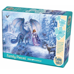 Cobble Hill family puzzle Ice Dragon