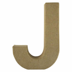 Eco-shape letter 15cm hoog J