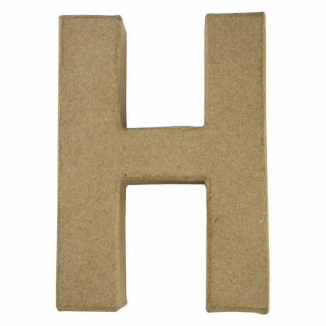 Eco-shape letter 15cm hoog H