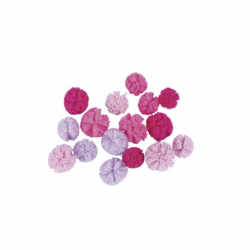 Soft Tule Pompons gesorteerd pink tinten