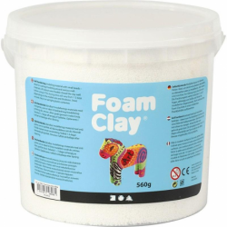 Foam Clay 560 gr wit
