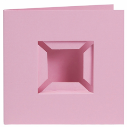 Pixel Kaarten mini basisplaat l.roze