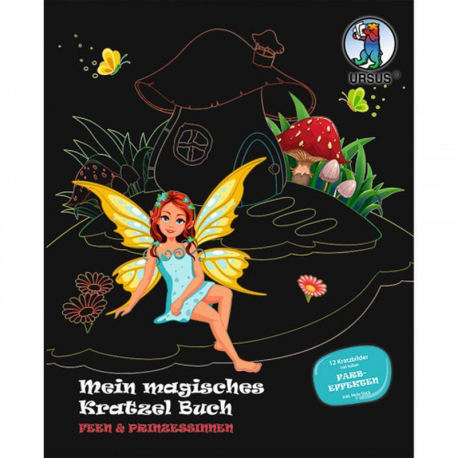 Mijn magisch krasboek feeën en princessen