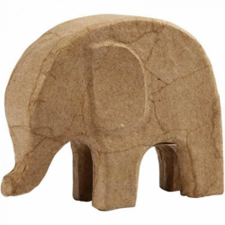 Eco-shape olifant klein 14x17 cm /st