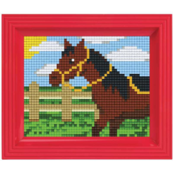 Pixel pakket met 24 matjes/paardje zon tek 31250