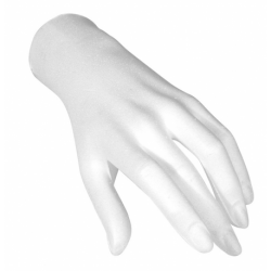Styropor vrouwenhand 21 cm