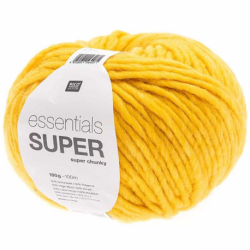 ESSENTIALS SUPER SUPER CHUNKY 034 geel 100gr