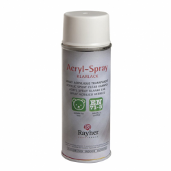 Acryl- spray 200ml. wit