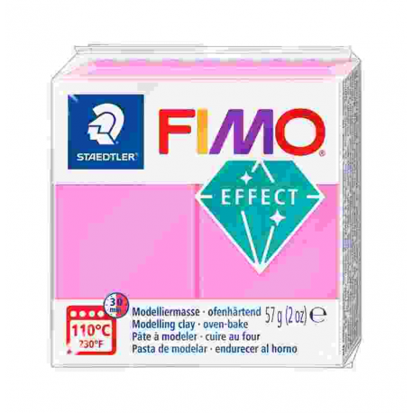 Fimo effect neon 57 gr fuchsia
