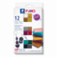 Fimo effect set - colour pack 12 st sparkle colour