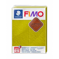 Fimo leather-effect 57 g olijf