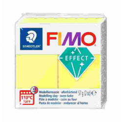 Fimo EFFECT transparant geel 104