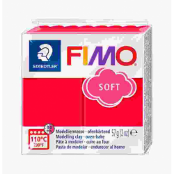 Fimo SOFT Indisch rood 24