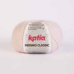 MERINO CLASSIC 62 pastel roze 100gr