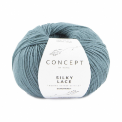 SILKY LACE 185 Mintturquoise 50 gr