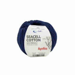 SEACELL-COTTON 113 donker blauw 50gr.