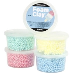 Foam Clay Extra Large set 5 x 25 gr