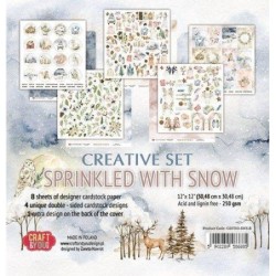 Craft&You Sprinkled with Snow Creative Set (8) 12x
