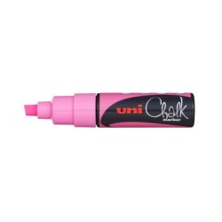 Krijtstift Posca  8mm   /fluo roze