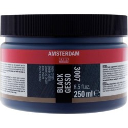 Amsterdam Gesso Zwart 3007 250 ml pot