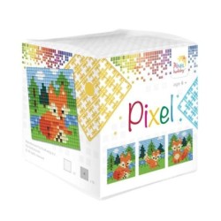 Pixel mosaic set kubus  vosje  29015
