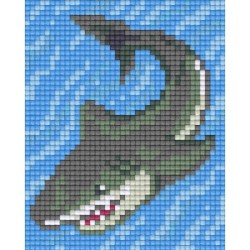 Pixel pakket met 22 matjes/haai   31052