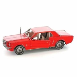 Metal Earth 1965 Ford Mustang Red Exclusive Model