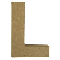 Eco-shape letter 15cm hoog L
