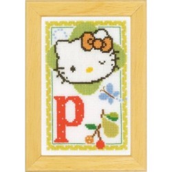 DH Hello Kitty letter P      8x12cm
